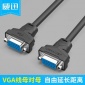 威迅 vga母對母轉(zhuǎn)接線 電腦顯示器VGA視頻轉(zhuǎn)換頭15孔延長線加長